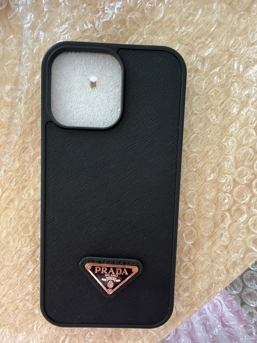 Prada Black Iphone case